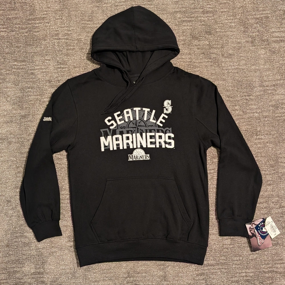Black Pullover Hoodie - Team Logo